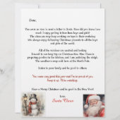 Persoonlijke brief van Sinterklaas-sneeuwman (Voorkant)