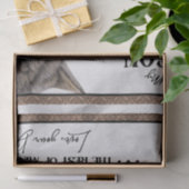 Persoonlijke brief van vader aan mijn zoon tissuepapier (Geschenk)