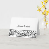 Persoonlijke briefkaart - Gepersonaliseerd - Geper (Gele Bloem)