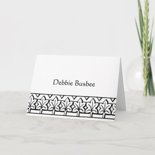 Persoonlijke briefkaart - Gepersonaliseerd - Geper (Voorkant)