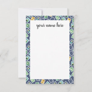 Persoonlijke briefkaarten voor postbode