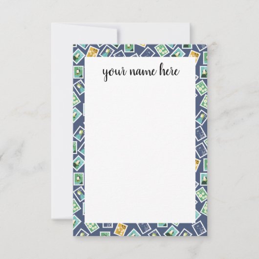 Persoonlijke briefkaarten voor postbode (Voorkant)