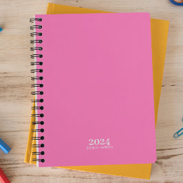 Persoonlijke briefpapier · Hot Pink Weekly Planner