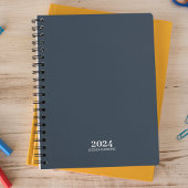 Persoonlijke briefpapier · Indigo Navy Blue Weekly Planner