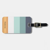 Persoonlijke BrightStor & Faux Gold Bagagelabel (Voorkant horizontaal)