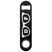Persoonlijke bril op maat snelle flesopener speed flessenopener (Voorkant)