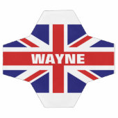 Persoonlijke Britse Union Jack vlag voetbal (Enkel)