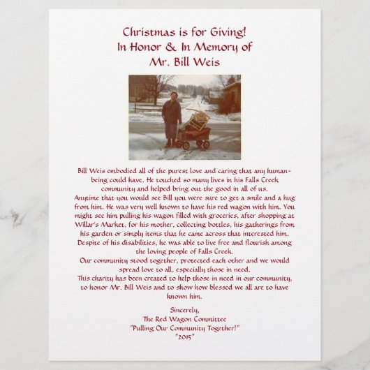 Persoonlijke brochure (Voorkant)