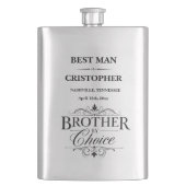 Persoonlijke Broer Bij Keuze Getuige Flacon (Voorkant)