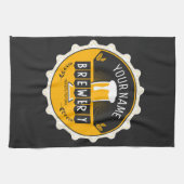 Persoonlijke Brouwerij Bierflesopener Bar Theedoek (Horizontaal)