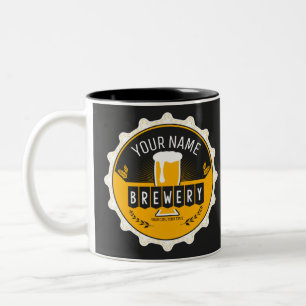 Persoonlijke Brouwerij Bierflesopener Bar Tweekleurige Koffiemok
