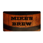 Persoonlijke brouwerijlabels voor thuis etiket (Voorkant)