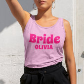 Persoonlijke Bruid Bachelorette Tanktop