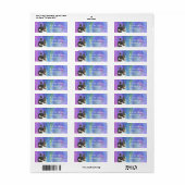 Persoonlijke Bruid en Bruidegom Etiket (Full Sheet)
