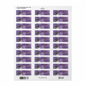 Persoonlijke Bruid en Bruidegom Etiket (Full Sheet)