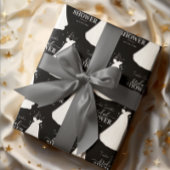 Persoonlijke bruid met lange jurk Bruidsfeest Cadeaupapier