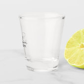 Persoonlijke Bruid Shot Glas (Rechts)