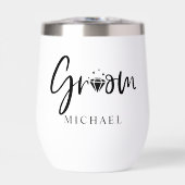  persoonlijke bruidegom en bruid waterfles (Voorkant)