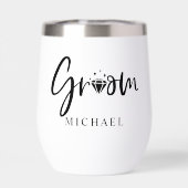  persoonlijke bruidegom en bruid waterfles (Achterkant)