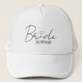 Persoonlijke Bruids-Bacheloretteparty-hoed Trucker Pet (Voorkant)