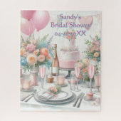 Persoonlijke Bruidsfeest Legpuzzel (Verticaal)