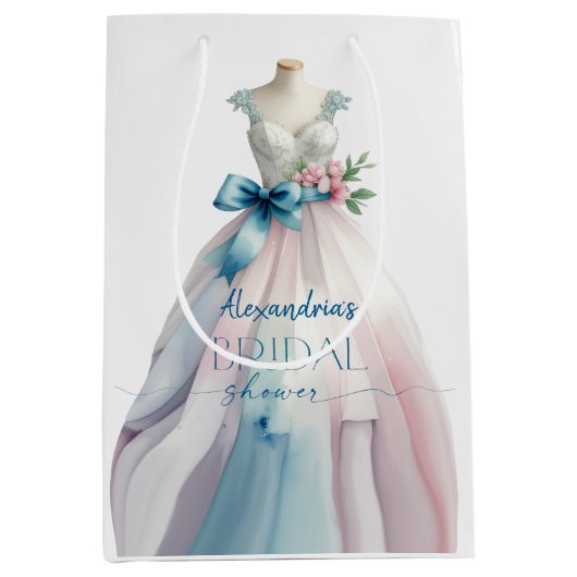 Persoonlijke Bruidsfeestjurk  Medium Cadeauzakje (Voorkant)