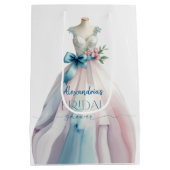 Persoonlijke Bruidsfeestjurk  Medium Cadeauzakje (Achterkant)