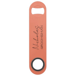 Persoonlijke Bruidsjonker Coral Speed Flessenopener