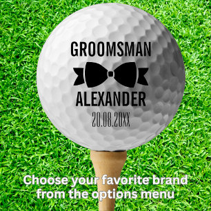Persoonlijke bruidsjonker golfballen