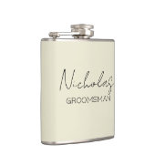 Persoonlijke Bruidsjonker Heupfles (Rechts)