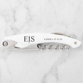 Persoonlijke Bruidsjonker Kurkentrekker (Voorkant)