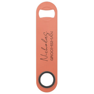 Persoonlijke Bruidsjonker Sleutel/Bieropener Speed Flessenopener
