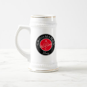 Persoonlijke Bruidsjonkers Bierpul