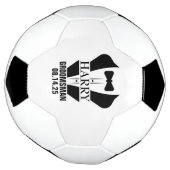 Persoonlijke bruidsjonkerscadeaus voetbal (Gedraaid)