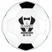 Persoonlijke bruidsjonkerscadeaus voetbal (Voorkant)