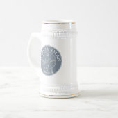 Persoonlijke bruidsjonkersgeschenken bierpul (Voorkant links)