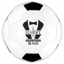 Persoonlijke bruidsjonkersgeschenken voetbal
