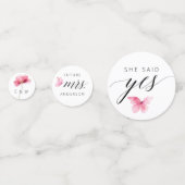 Persoonlijke Bruidsmeidenavond met foto Confetti (Voorkanten)