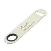 Persoonlijke bruidsmeisje flesopener speed flessenopener (Voorkant Gekanteld)
