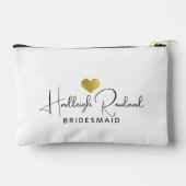 Persoonlijke bruidsmeisje handgeschreven script na etui (Achterkant)