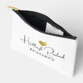 Persoonlijke bruidsmeisje handgeschreven script na etui (Open)