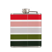 Persoonlijke Bruidsmeisje Hip Flask in Moerasgroen Heupfles (Achterkant)