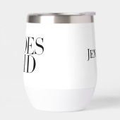Persoonlijke bruidsmeisje zwart modern elegant (Links)