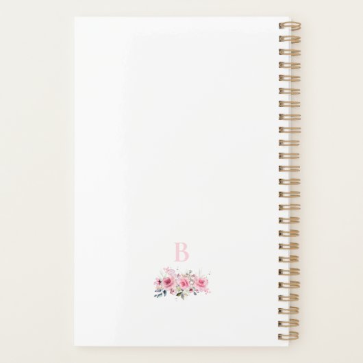 Persoonlijke Bruidsmeisjes Afscheidsceremonie Planner (Achterkant)