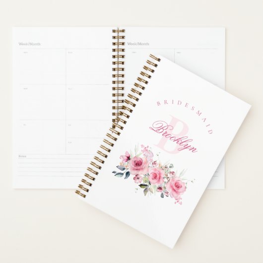 Persoonlijke Bruidsmeisjes Afscheidsceremonie Planner (Display)