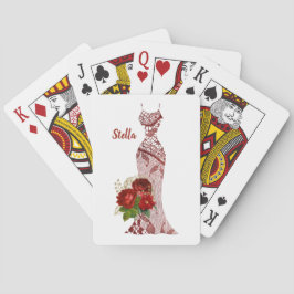 Persoonlijke bruidsmeisjes cadeaus pokerkaarten