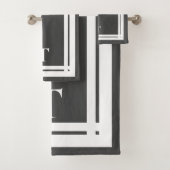 Persoonlijke Bruidsmeisjes Chic Minimalistische Sp Bad Handdoek (Insitu)