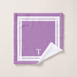Persoonlijke Bruidsmeisjes Lavendel Bad Handdoek