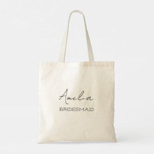 Persoonlijke bruidsmeisjestas tote bag