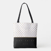 Persoonlijke Bruidstas Tote Bag (Achterkant)